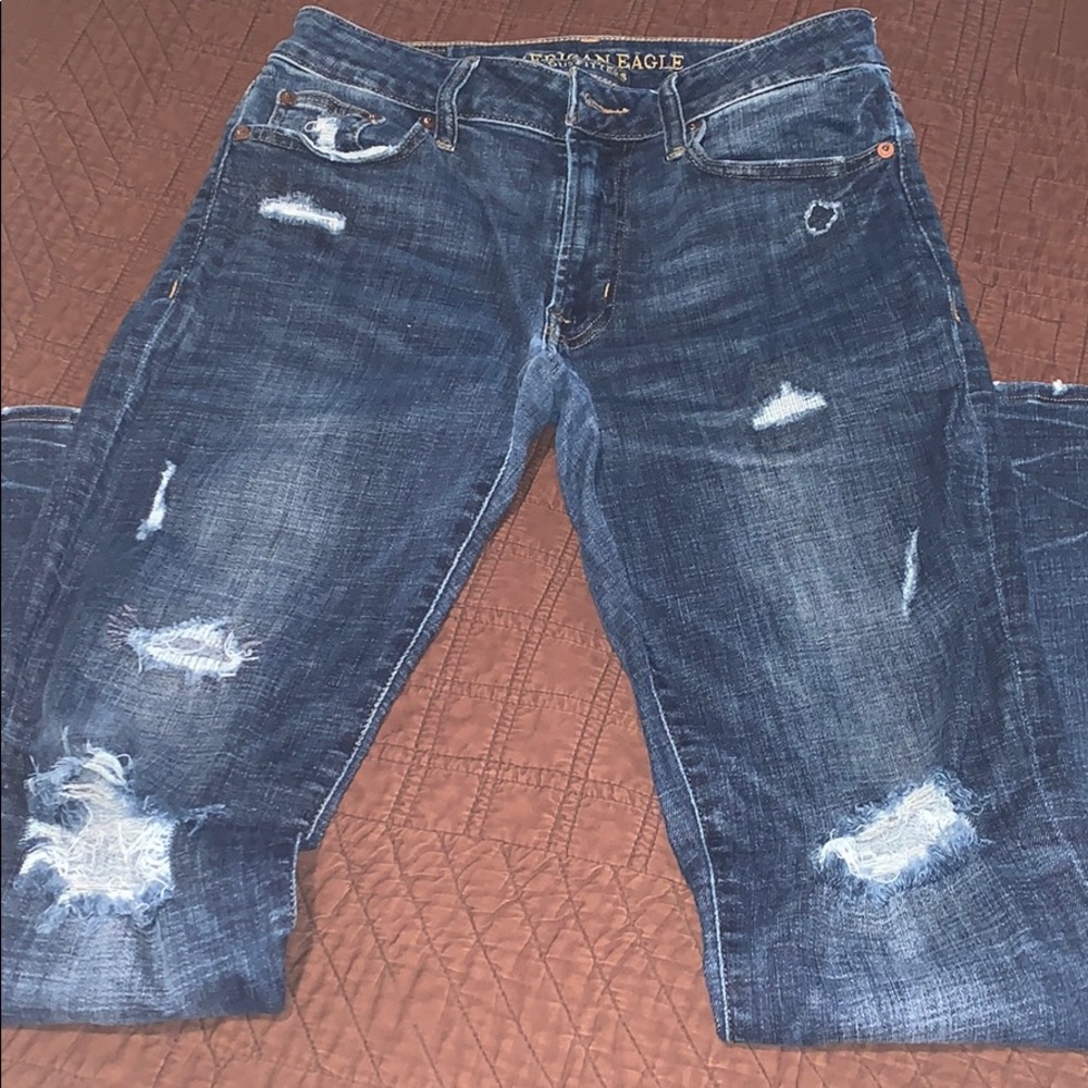 Distressed Jeans